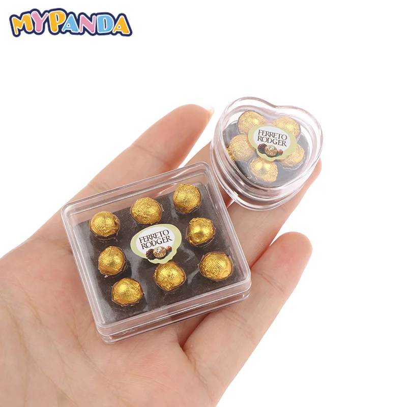 Kawaii Dollhouse Miniature Mini Chocolate Gift Box Model Play Kitchen Food Toy For House Doll Accessories
Kawaii Dollhouse Miniature Mini Chocolate Gift Box Model Play Kitchen Food Toy For House Doll Accessories