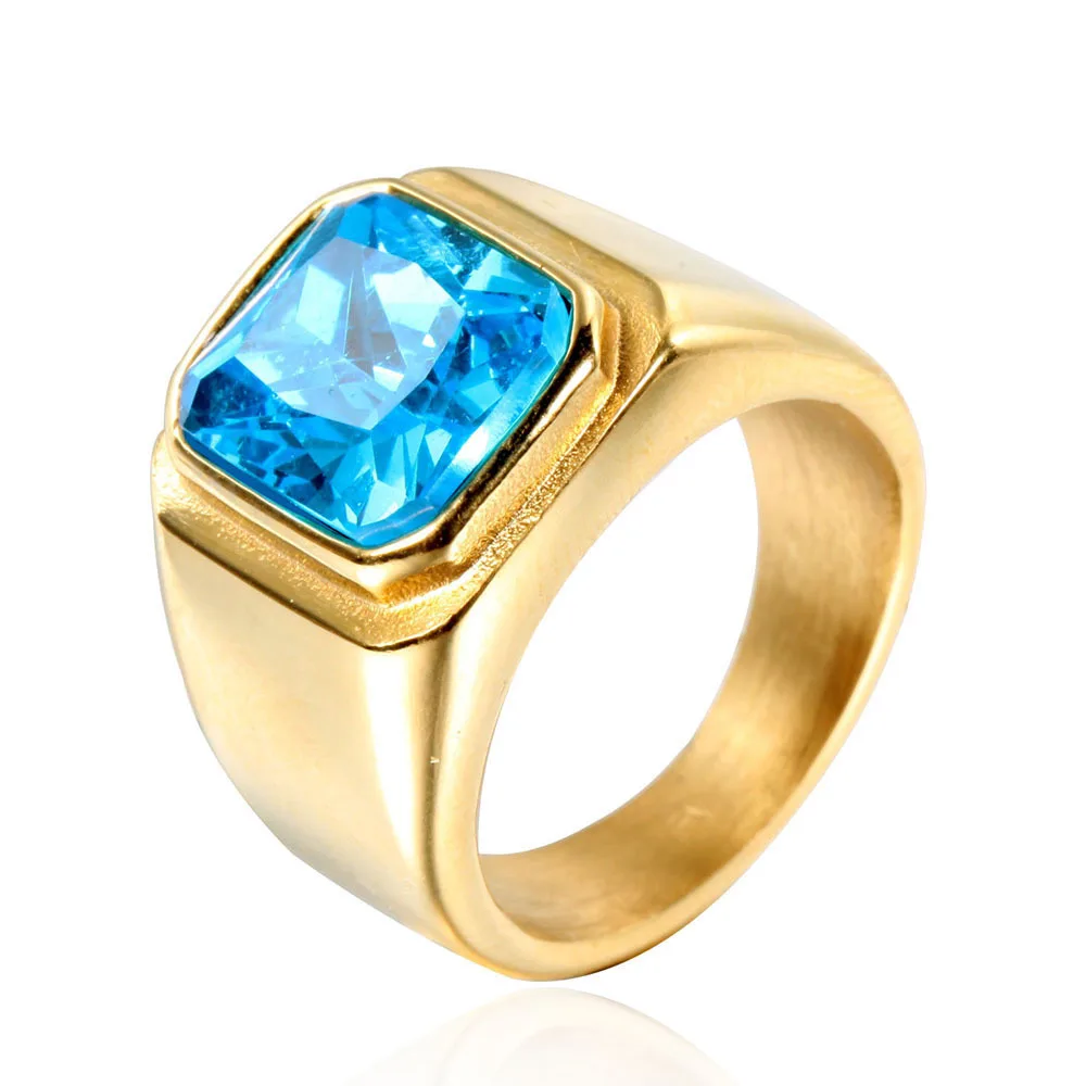 Minimalist Light Luxury Square Rhinestone Zirconia Ring 18K Gold Plated Titanium Ring Couple's Ring
Minimalist Light Luxury Square Rhinestone Zirconia Ring 18K Gold Plated Titanium Ring Couple's Ring