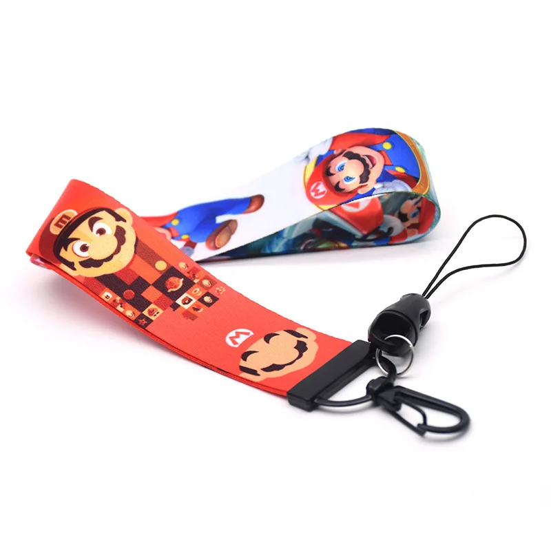Super Mario Mobile Phone Strap Mario Bros Luigi Piglet Neck ID Card Holders Key Camera Lanyard Hang Rope Accessories Decoration
Super Mario Mobile Phone Strap Mario Bros Luigi Piglet Neck ID Card Holders Key Camera Lanyard Hang Rope Accessories Decoration
