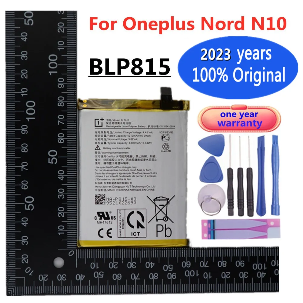 Новый BLP815 One Plus 1 + оригинальный аккумулятор для Oneplus Nord N10 телефон OPPO Высококачественная сменная батарея 4300 мАч
Новый BLP815 One Plus 1 + оригинальный аккумулятор для Oneplus Nord N10 телефон OPPO Высококачественная сменная батарея 4300 мАч