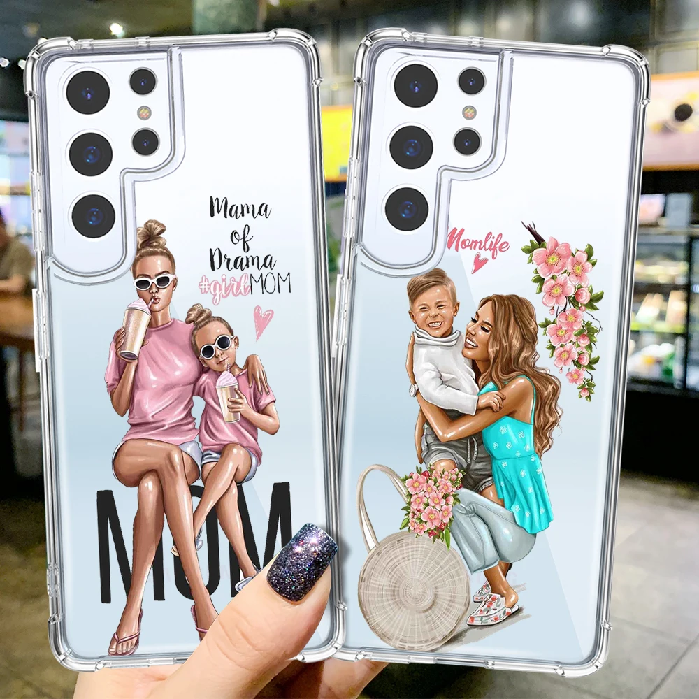 Super Mom Fashion Girl Case for Samsung Galaxy S22 S21 S20 Ultra S10 Plus S20FE Note 20 Ultra 10Plus A52 A52S 5G Soft TPU Cover
Super Mom Fashion Girl Case for Samsung Galaxy S22 S21 S20 Ultra S10 Plus S20FE Note 20 Ultra 10Plus A52 A52S 5G Soft TPU Cover