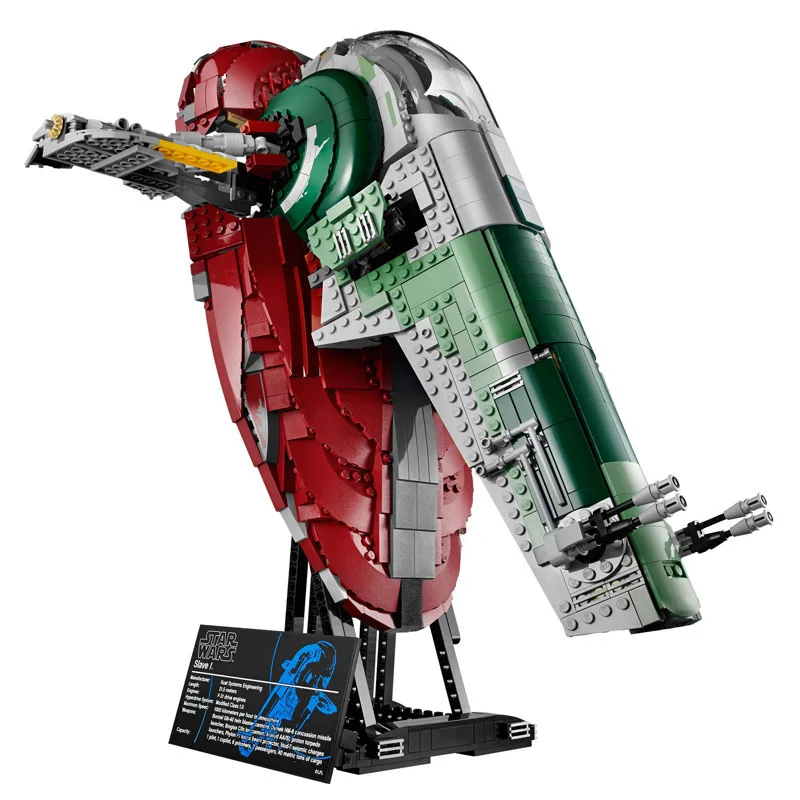 Star plan Series The USC Slave 1 Kit 2058Pcs Building Block Bricks Toys Compatible With 75060 Kids Toy Christmas Gift
Star plan Series The USC Slave 1 Kit 2058Pcs Building Block Bricks Toys Compatible With 75060 Kids Toy Christmas Gift