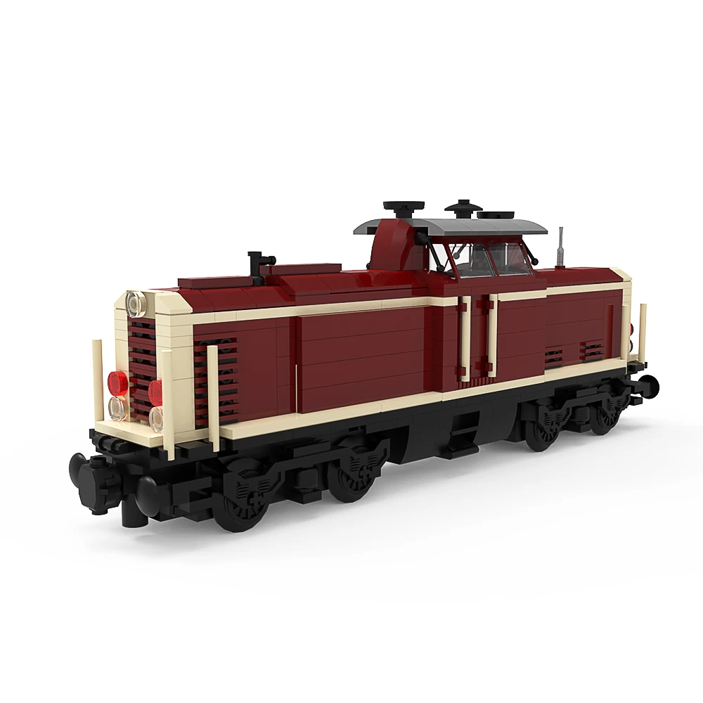MOC City technical Electric Train V100 German Cargo Locomotive Train Track Building Block Kids DIY Toys Bricks Gifts
MOC City technical Electric Train V100 German Cargo Locomotive Train Track Building Block Kids DIY Toys Bricks Gifts