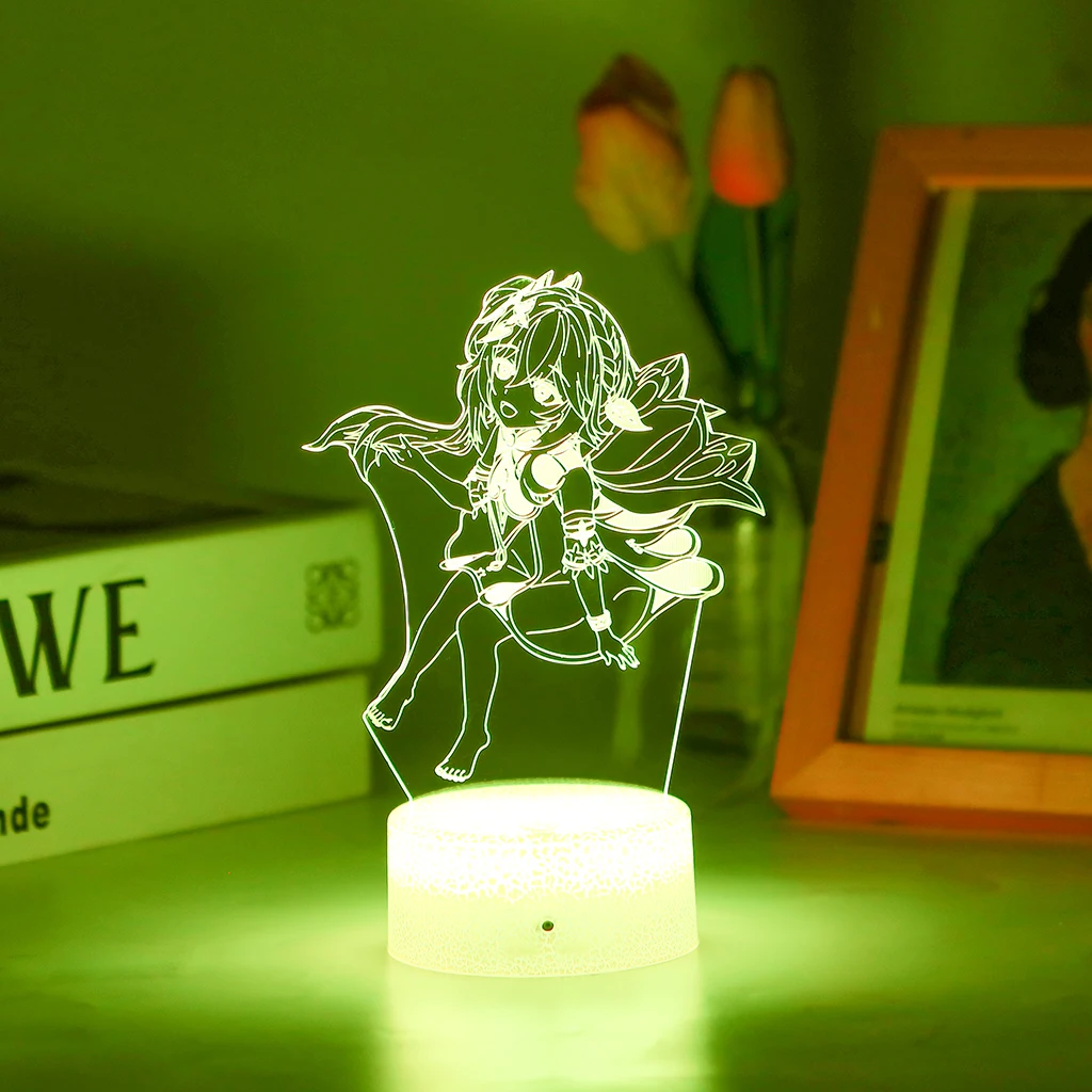 Nahida Genshin Impact 3D Night Light For Kids Anime SPY X FAMILY Led Game Character Model Lamp Children Illusion Gift Home Decor
Nahida Genshin Impact 3D Night Light For Kids Anime SPY X FAMILY Led Game Character Model Lamp Children Illusion Gift Home Decor