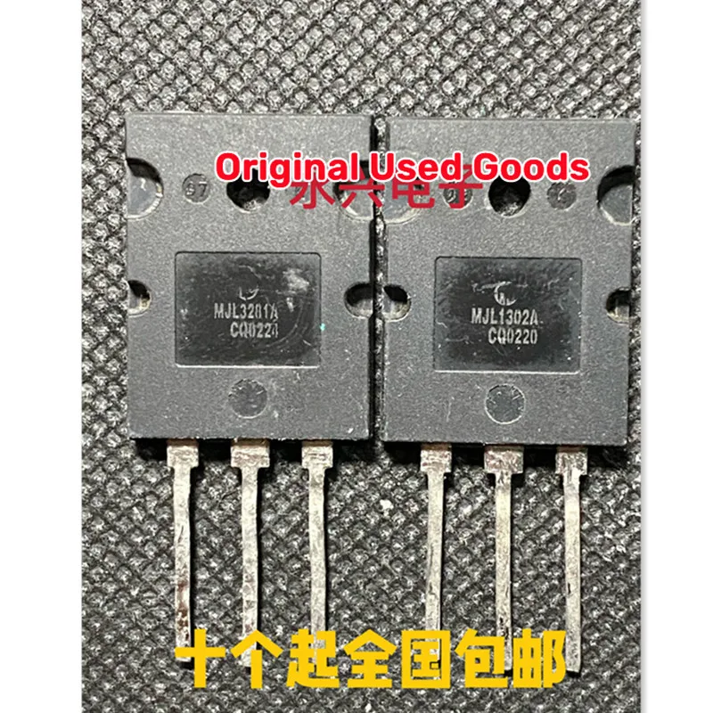 1pair Original Used Goods MJL1302A MJL3281A MJL1302 MJL3281 TO-3PL audio power amplifier pairing tube
1pair Original Used Goods MJL1302A MJL3281A MJL1302 MJL3281 TO-3PL audio power amplifier pairing tube