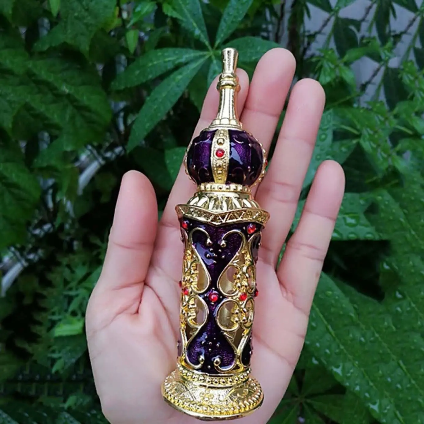 Gorgeous Exquisite Dropper Perfume Bottle Luxury Arabian Style Essential Oil Bottle Portable Travel Outfit Cosmetic Container
Gorgeous Exquisite Dropper Perfume Bottle Luxury Arabian Style Essential Oil Bottle Portable Travel Outfit Cosmetic Container