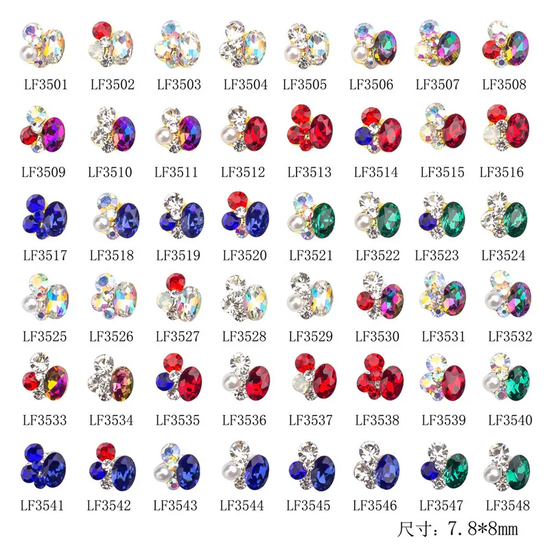 10pcs Crystal AB Rhinestone Alloy Nail Jewelry Japanese Style Pile of Diamond Strass Glitter Ongle Manicure Nail Art Decorations
10pcs Crystal AB Rhinestone Alloy Nail Jewelry Japanese Style Pile of Diamond Strass Glitter Ongle Manicure Nail Art Decorations