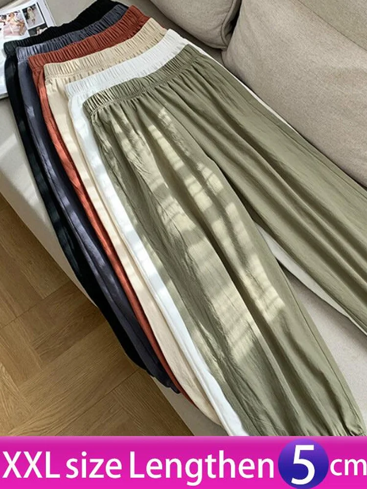 Casual Style Cotton Linen Pants Women 2022 Spring Summer New Elastic Waist Solid Basic Retro Loose Women's Harem Pants Trousers
Casual Style Cotton Linen Pants Women 2022 Spring Summer New Elastic Waist Solid Basic Retro Loose Women's Harem Pants Trousers