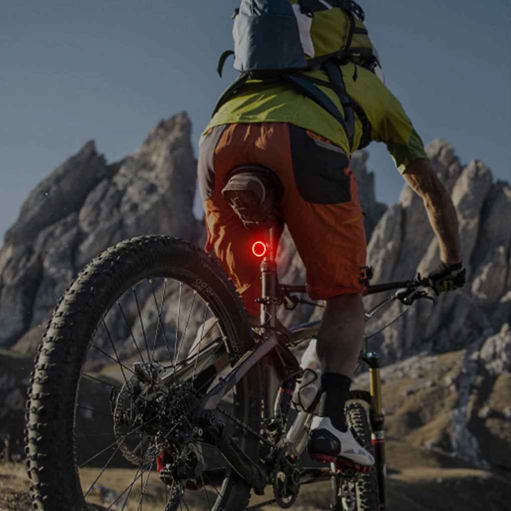 Фонарь тормоза задняя фара велосипеда перезаряжаемый 
Фонарь тормоза задняя фара велосипеда перезаряжаемый