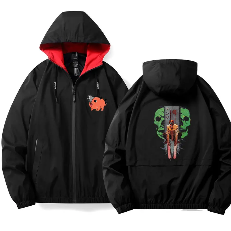 Animes Chainsaw Man Zip Up Hoodie Chensoman Print Zipper Hooded Sweatshirt Harajuku Streetwear Fall Teen Windbreaker For Men
Animes Chainsaw Man Zip Up Hoodie Chensoman Print Zipper Hooded Sweatshirt Harajuku Streetwear Fall Teen Windbreaker For Men