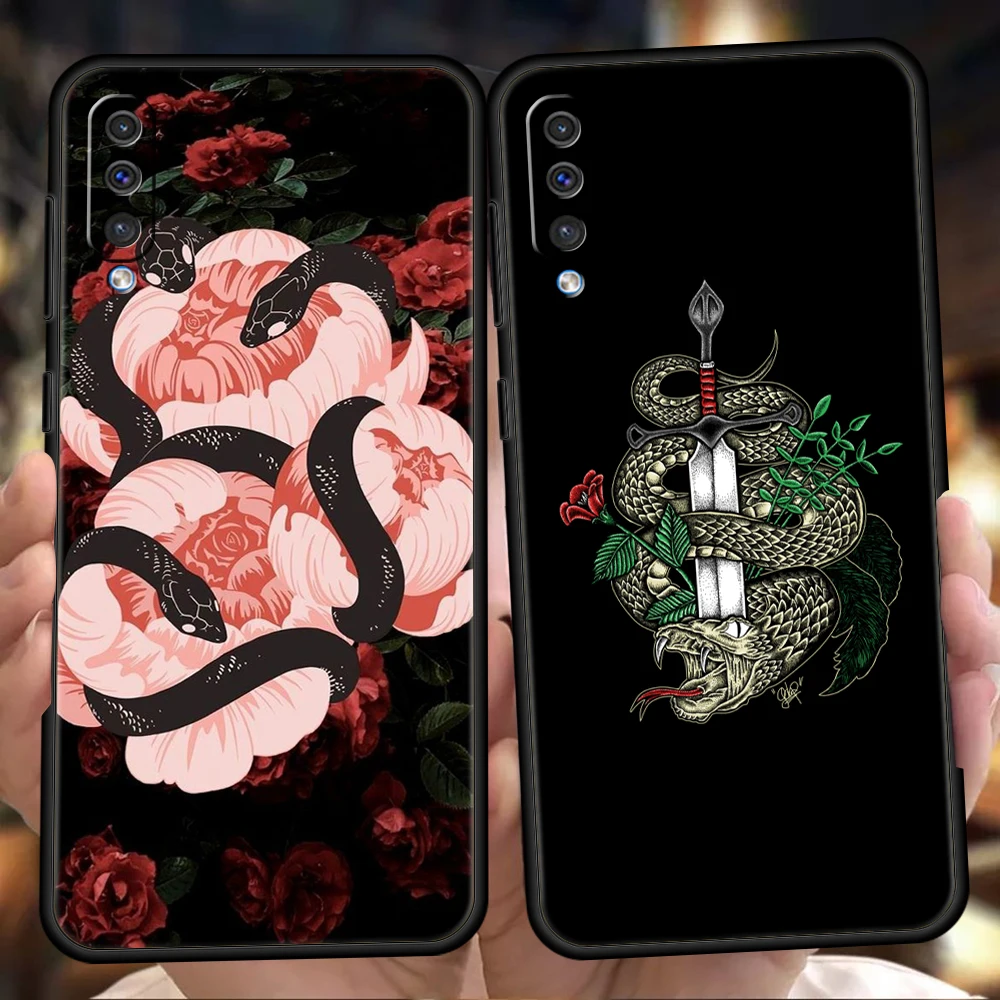 Snake Flower Phone Case for Samsung Galaxy A12 A22 A10 A20 A30 A40 A42 A50 A52 M12 M22 M31 M32 Shockproof Soft Shell Coque Capas
Snake Flower Phone Case for Samsung Galaxy A12 A22 A10 A20 A30 A40 A42 A50 A52 M12 M22 M31 M32 Shockproof Soft Shell Coque Capas