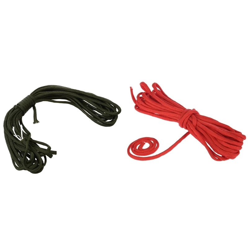 2X Paracord 550 Parachute Rope 7 Core Strand For Climbing Camping Buckle Rope 25FT Red & Dark Green
2X Paracord 550 Parachute Rope 7 Core Strand For Climbing Camping Buckle Rope 25FT Red & Dark Green