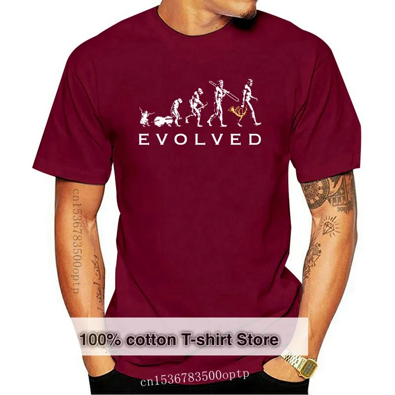 French Horn Evolution T Shirt Plus Size Short Sleeve T Shirts For Men Hiphop Homme Guy O Neck Cotton Men'S Shirts 011843
French Horn Evolution T Shirt Plus Size Short Sleeve T Shirts For Men Hiphop Homme Guy O Neck Cotton Men'S Shirts 011843