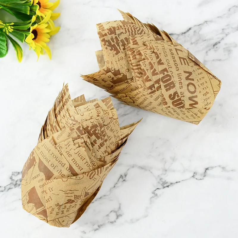 Newspaper Style Cupcake Liner Baking Cup Case Tray Cake Decorating Tools Wedding Party Caissettes Tulip Muffin Cupcake Paper Cup
Newspaper Style Cupcake Liner Baking Cup Case Tray Cake Decorating Tools Wedding Party Caissettes Tulip Muffin Cupcake Paper Cup