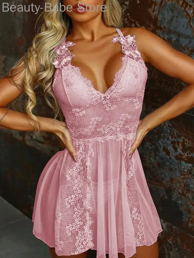 Женская пикантная однотонная комбинация из прозрачной сетки с открытой спиной
Женская пикантная однотонная комбинация из прозрачной сетки с открытой спиной