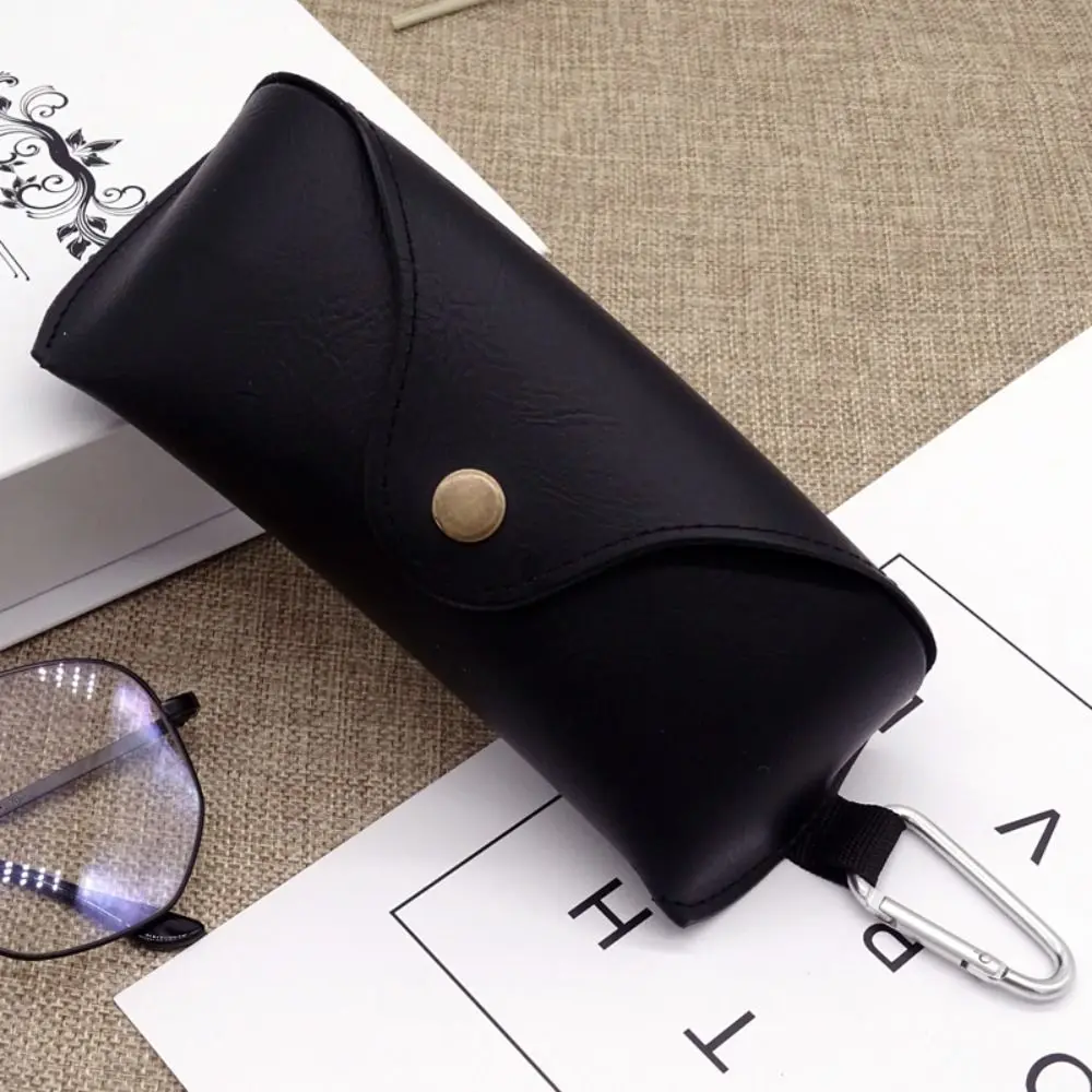 Accessories Optical Glasses Case Black With Metal Buckle Sunglasses Box PU Leather Eyeglasses Pouch Glasses Bag
Accessories Optical Glasses Case Black With Metal Buckle Sunglasses Box PU Leather Eyeglasses Pouch Glasses Bag