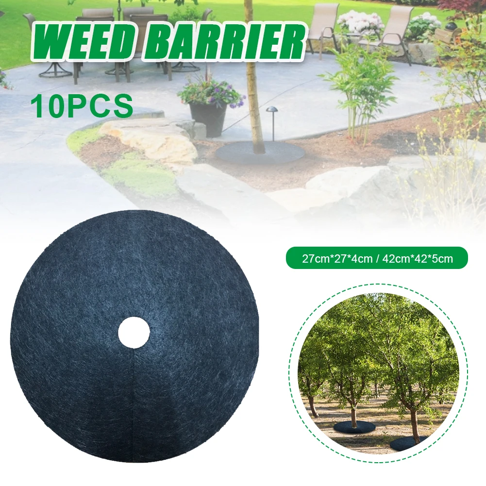 10PCS Tree Protection Weed Mats Ecological Control Cloth Mulch Ring Round Weed Barrier Plant Cover for Indoor Outdoor Gardens
10PCS Tree Protection Weed Mats Ecological Control Cloth Mulch Ring Round Weed Barrier Plant Cover for Indoor Outdoor Gardens