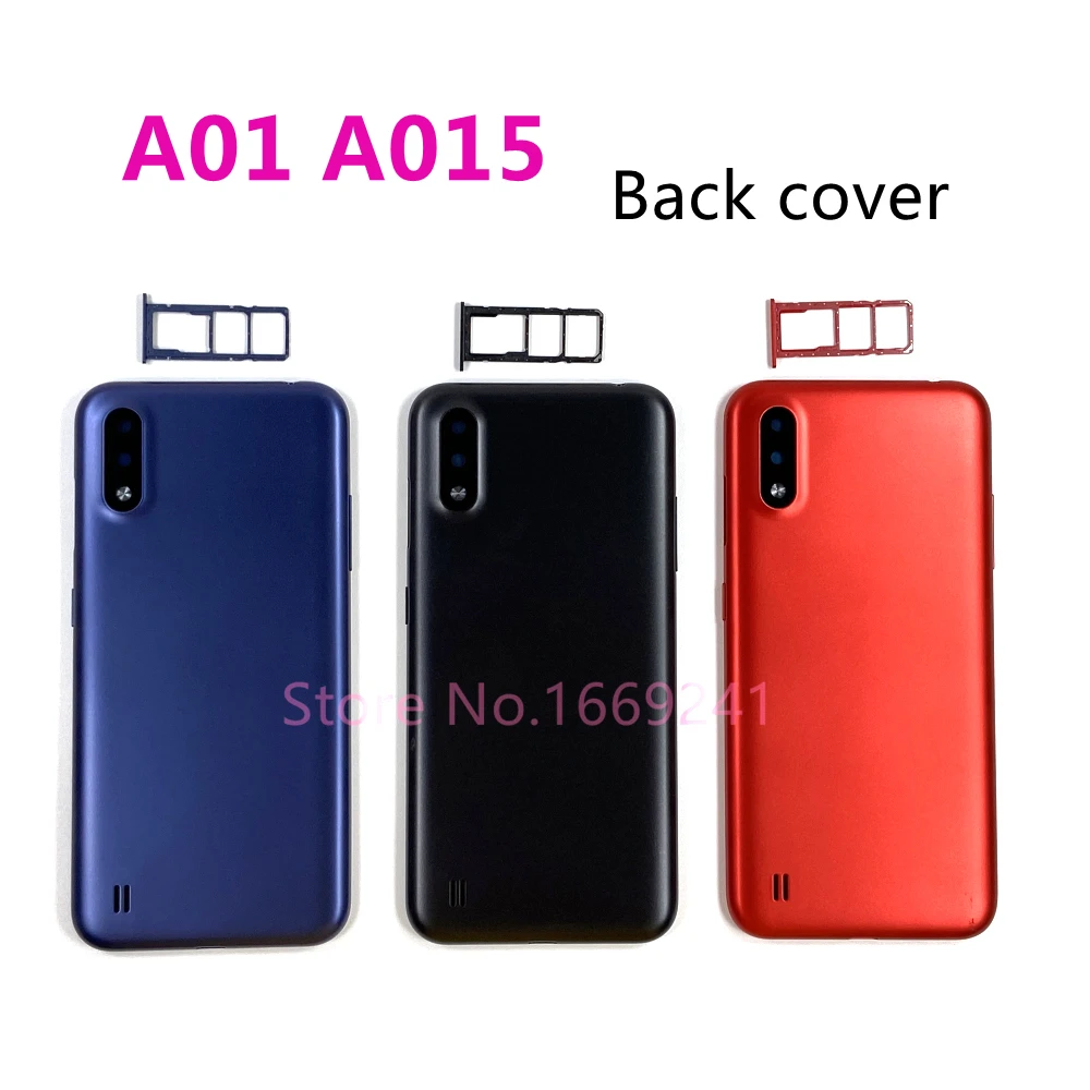 For Samsung Galaxy A01 A015F A015G A015DS Back Battery Cover Door Housing Repair Rear Case Plastic Replacement SIM Card Tray
For Samsung Galaxy A01 A015F A015G A015DS Back Battery Cover Door Housing Repair Rear Case Plastic Replacement SIM Card Tray