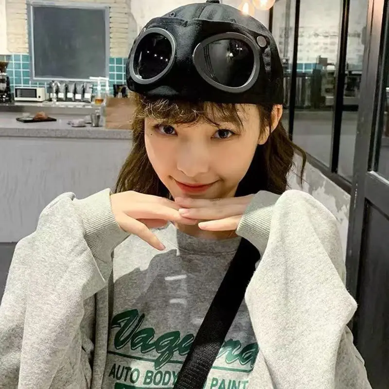 New Aviator Hat Summer Personality Glasses Baseball Cap Female Unisex Sunglasses Male Cap Baseballcap Boys Cap
New Aviator Hat Summer Personality Glasses Baseball Cap Female Unisex Sunglasses Male Cap Baseballcap Boys Cap