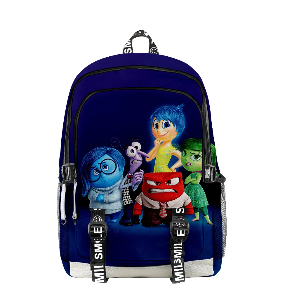 Inside Out 2 Anime Zipper Backpack School Bag Unique Daypack 2023 American Cartoon Casual Traval Bag Oxford Cloth
Inside Out 2 Anime Zipper Backpack School Bag Unique Daypack 2023 American Cartoon Casual Traval Bag Oxford Cloth