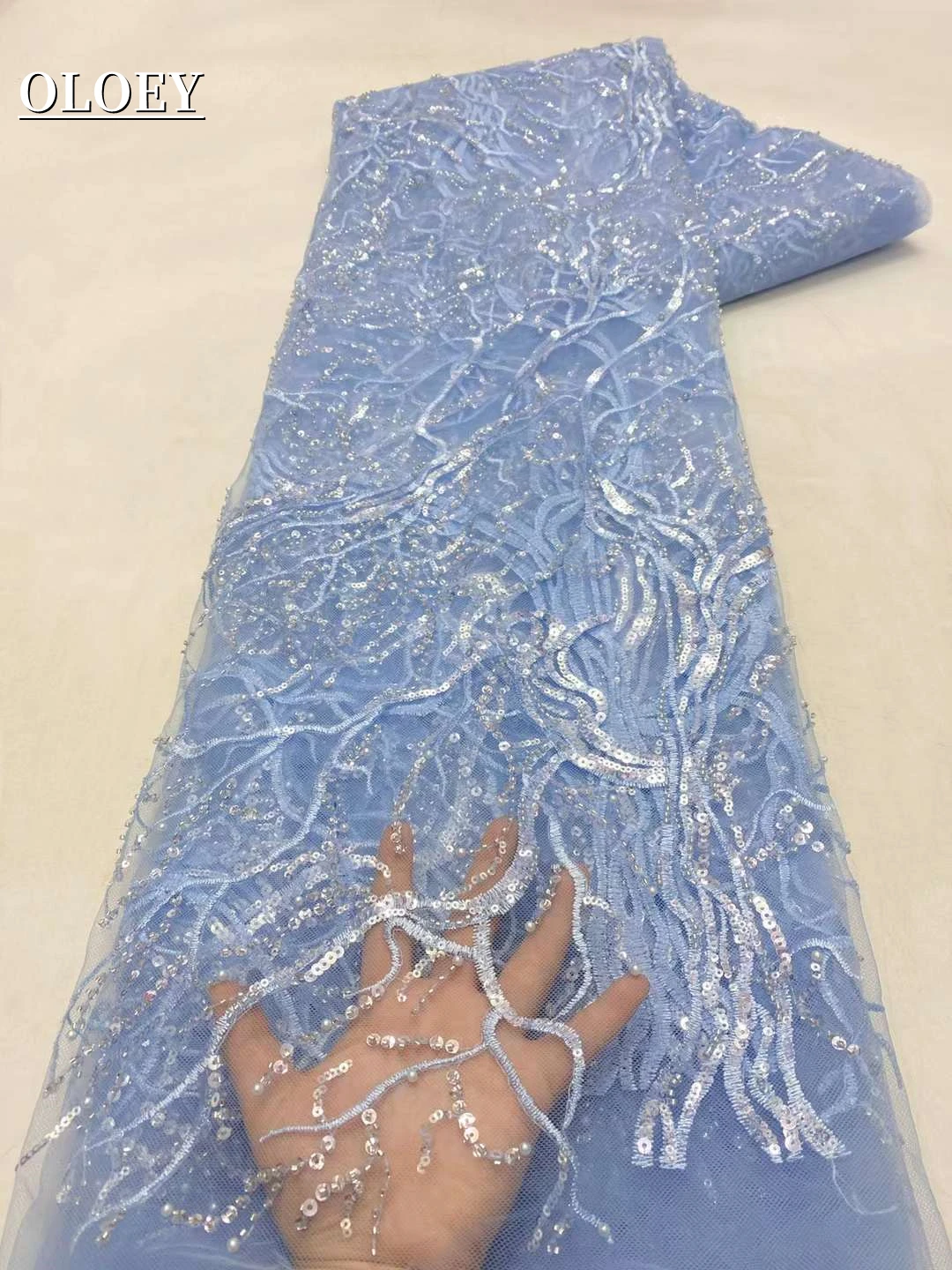 2022 High Quality Fashion African Tulle Lace Fabric With Sequins For Wedding Dress Party Sewing XZ559
2022 High Quality Fashion African Tulle Lace Fabric With Sequins For Wedding Dress Party Sewing XZ559