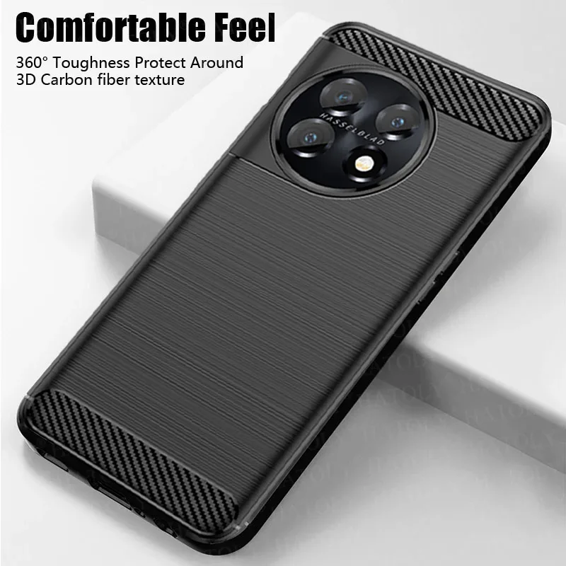 For OnePlus 11 Case Shockproof Bumper Carbon Cover OnePlus 11 10 9 Pro Coque Rubber Silicon Phone Cover Funda Para OnePlus 11
For OnePlus 11 Case Shockproof Bumper Carbon Cover OnePlus 11 10 9 Pro Coque Rubber Silicon Phone Cover Funda Para OnePlus 11