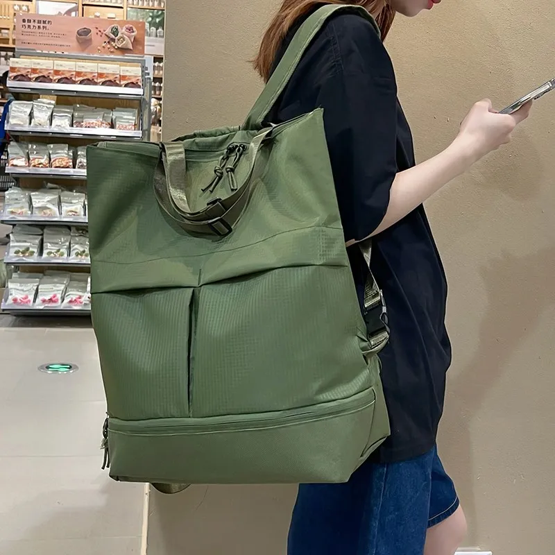 Backpack Large-capacity Multi-functional Handbag Tooling Function Wind College Students Commuting Schoolbag Nylon Bag
Backpack Large-capacity Multi-functional Handbag Tooling Function Wind College Students Commuting Schoolbag Nylon Bag