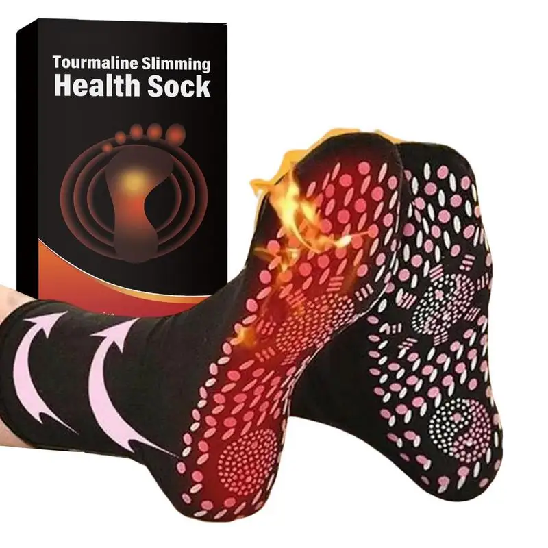 

Magnetic Socks Unisex Self-Heating Health Care Socks Magnetic Therapy Comfortable And Breathable Foot Massager Warm