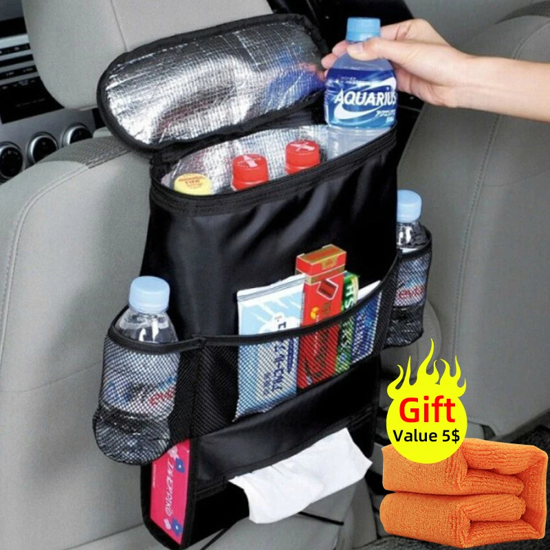 Car Seat Back Insulation Storage Bag Multi-Pocket Thermal Cooler Travel Organizer Case Pouch Bottle Drink Holder Container
Car Seat Back Insulation Storage Bag Multi-Pocket Thermal Cooler Travel Organizer Case Pouch Bottle Drink Holder Container