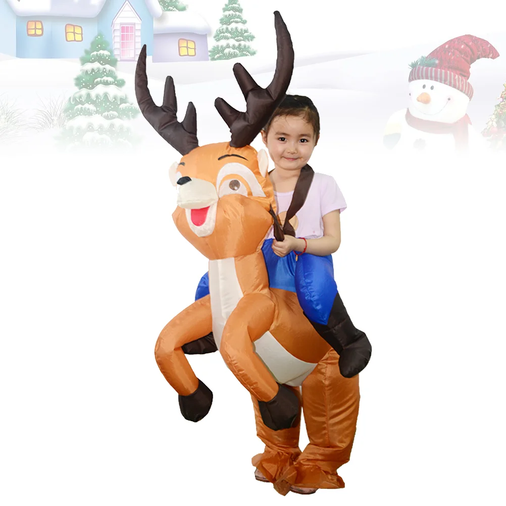 Надувные костюмы для верховой езды в виде лося, рождественские детские костюмы для выступлений, забавные надувные костюмы в виде лося (подходит для роста 80-130 см)
Надувные костюмы для верховой езды в виде лося, рождественские детские костюмы для выступлений, забавные надувные костюмы в виде лося (подходит для роста 80-130 см)