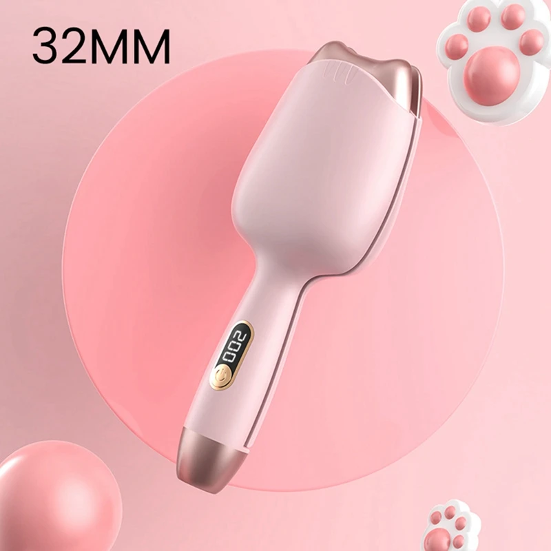 Automatic Electric Hair Curler 32Mm Egg Curling Iron Water Ripple Styling Tools Lazy Man With Hair Curler US Plug
Automatic Electric Hair Curler 32Mm Egg Curling Iron Water Ripple Styling Tools Lazy Man With Hair Curler US Plug