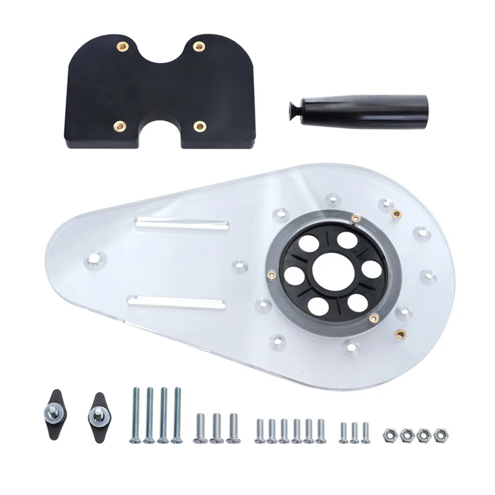 1Set Circle Cutting Jig Acrylic Woodworking Milling Machine Guide Rail Base For Edge Trimmers Surface Milling Trimming Engraving
1Set Circle Cutting Jig Acrylic Woodworking Milling Machine Guide Rail Base For Edge Trimmers Surface Milling Trimming Engraving