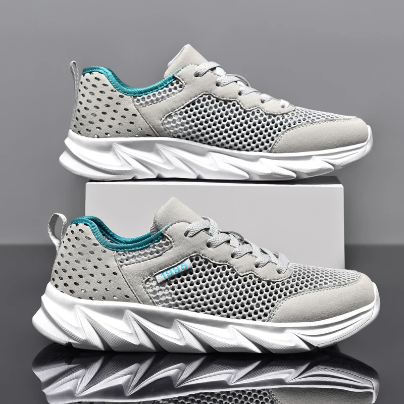 New Summer Light Runing Sneakers Men Hollow Mesh Breathable Running Shoes for Men Jogging Shoes Outdoor Travel Casual Sneakers
New Summer Light Runing Sneakers Men Hollow Mesh Breathable Running Shoes for Men Jogging Shoes Outdoor Travel Casual Sneakers