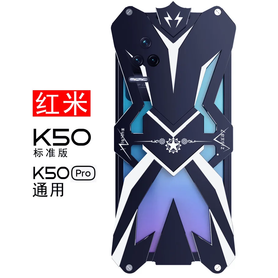 Original Zimon Luxury New Thor Heavy Duty Armor Metal Aluminum Phone Case For Xiaomi Redmi K60 K40S K50 Pro Ultra Gaming Cover
Original Zimon Luxury New Thor Heavy Duty Armor Metal Aluminum Phone Case For Xiaomi Redmi K60 K40S K50 Pro Ultra Gaming Cover
