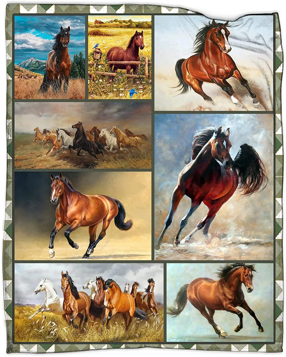 Horse Blanket Wild Horse Blanket for Anti-Pilling Flannel Flannel Blanket Living Room Bedroom Sofa Couch Warm Soft Bed Blanket
Horse Blanket Wild Horse Blanket for Anti-Pilling Flannel Flannel Blanket Living Room Bedroom Sofa Couch Warm Soft Bed Blanket