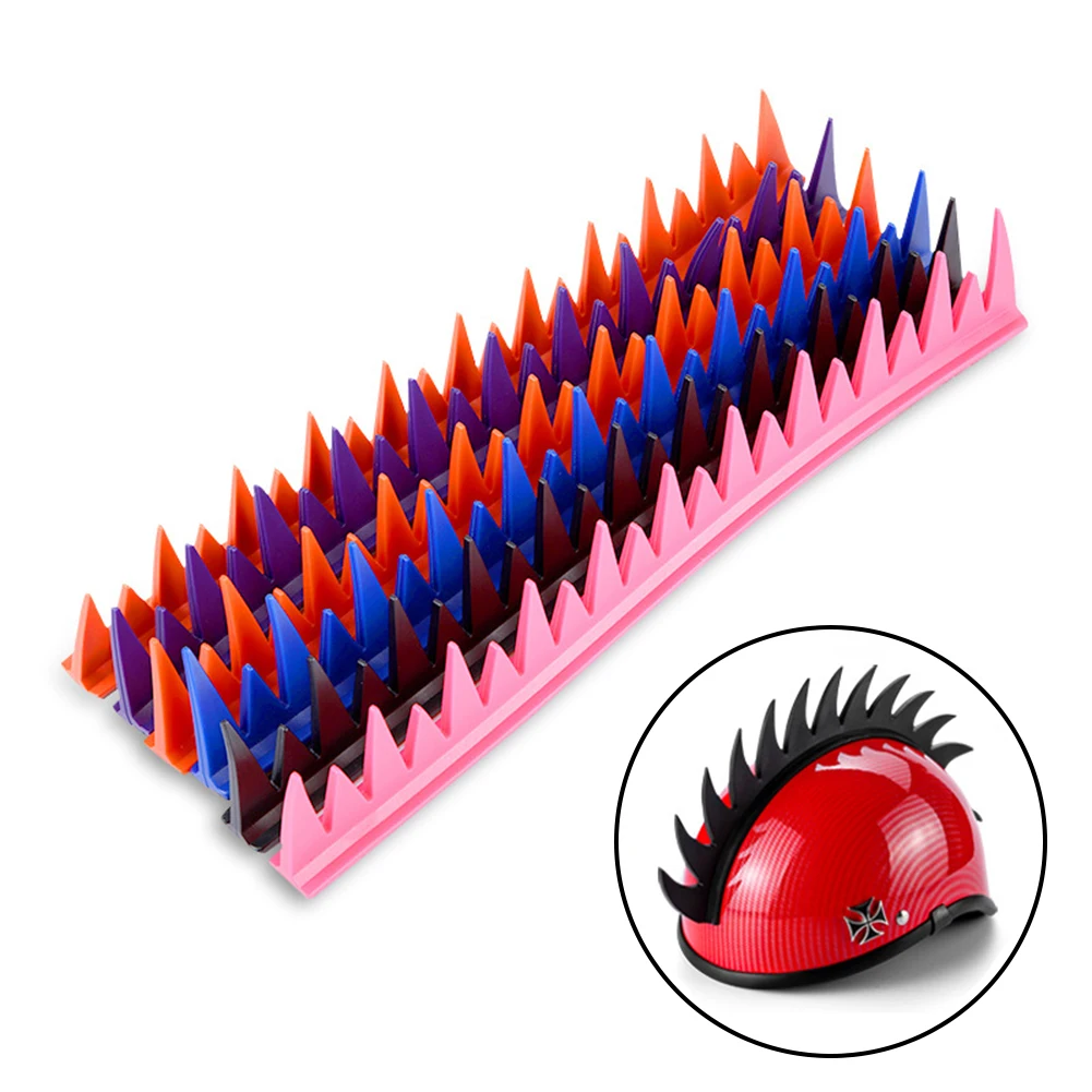 Dirt Bike Motobike Helmet Mohawks Rubber Motocross Mohawks Spikes For Helmet Motorcycle Helmet Sticker Black
Dirt Bike Motobike Helmet Mohawks Rubber Motocross Mohawks Spikes For Helmet Motorcycle Helmet Sticker Black