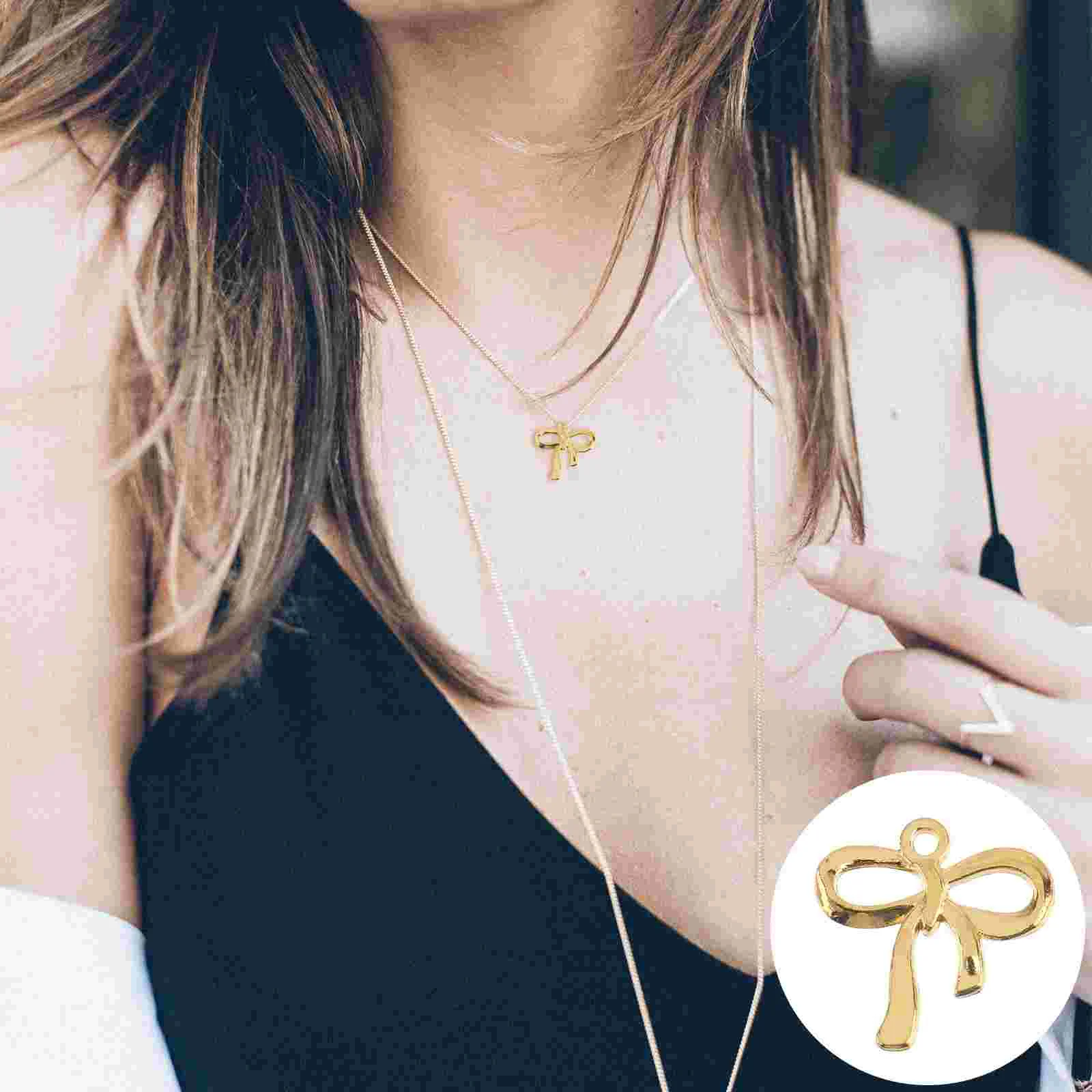 Diy Charms Jewelry Pendant Charm Bowknot Bow Decor Accessories Making Bracelet Earring Connector Pendants Alloy Supplies
Diy Charms Jewelry Pendant Charm Bowknot Bow Decor Accessories Making Bracelet Earring Connector Pendants Alloy Supplies