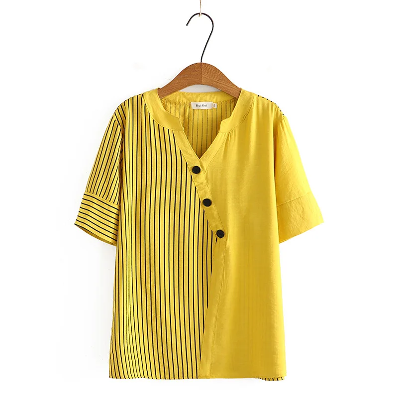 Women's short sleeved 2022 new pregnant women's summer color contrast V-neck Black
Women's short sleeved 2022 new pregnant women's summer color contrast V-neck Black