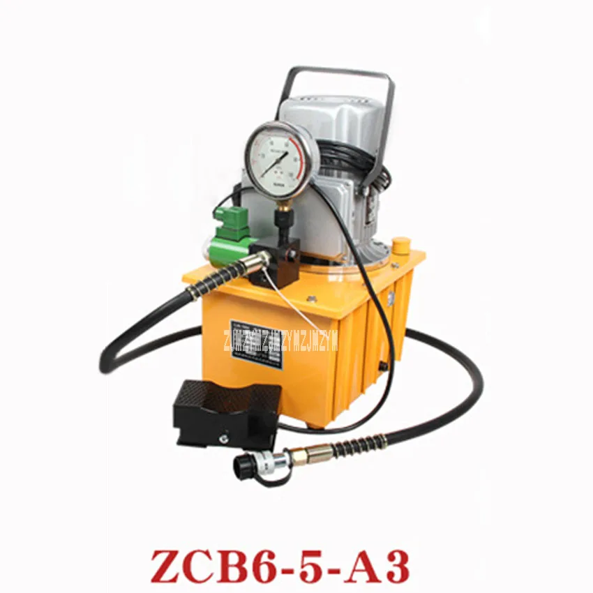 

ZCB6-5A3/ZCB6-5AB Ultra-high Pressure Hydraulic Pump Electric Hydraulic Pump Small Hydraulic Oil Pump 220V/380V 750W 70MPa 8L