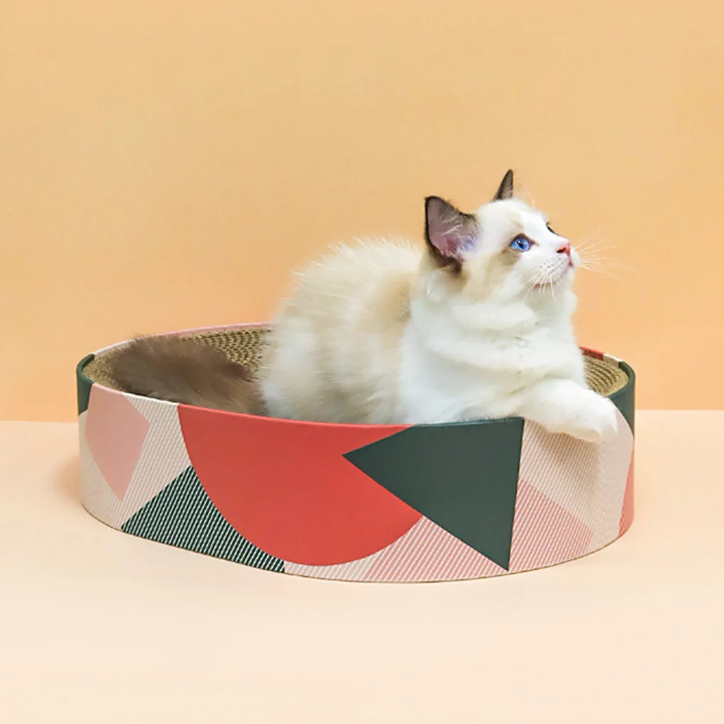 Corrugated Paper Pet Scratching Pad Oval Replacement Home Bedroom Playing Relaxing Scratcher Nest Birthday Gift
Corrugated Paper Pet Scratching Pad Oval Replacement Home Bedroom Playing Relaxing Scratcher Nest Birthday Gift