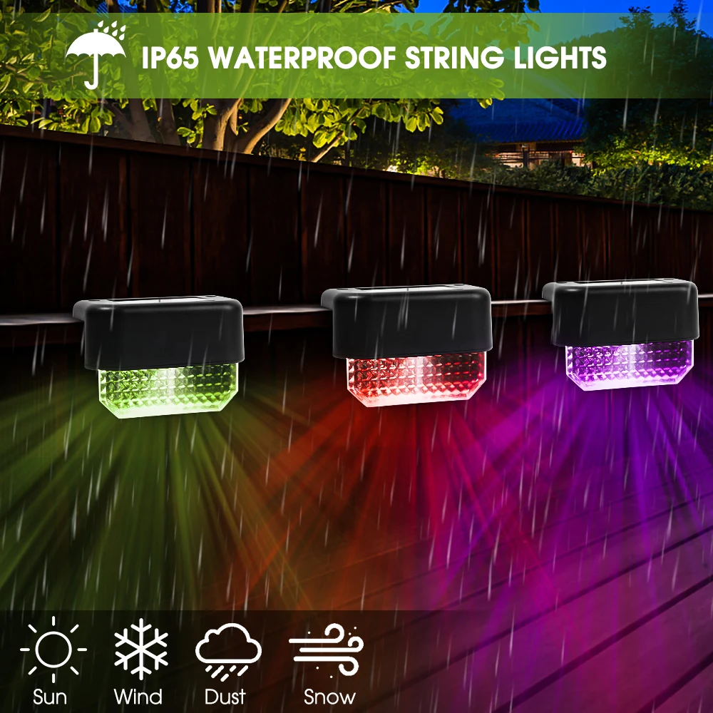 LED Solar Wall Lamp Outdoor Waterproof Solar Powered Solar Garden Lights Street Stairs Fence Garden Decoration Outdoor Lighting
LED Solar Wall Lamp Outdoor Waterproof Solar Powered Solar Garden Lights Street Stairs Fence Garden Decoration Outdoor Lighting