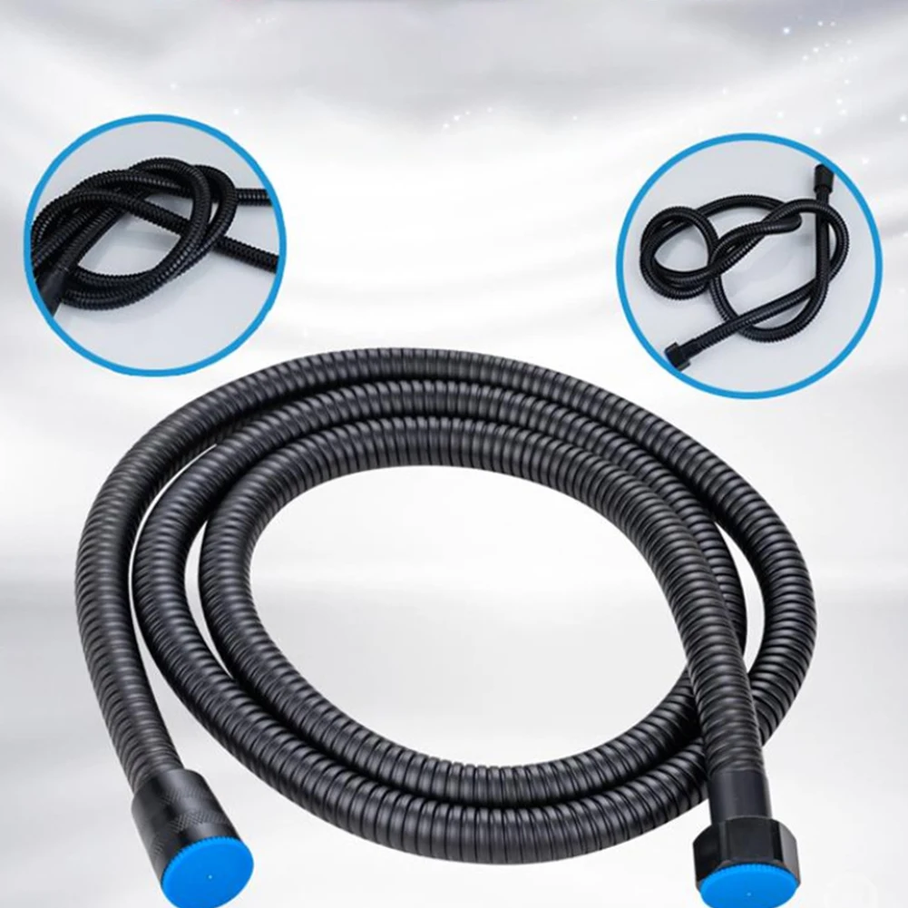 1.5m Black Stainless Steel Shower Hose High Quality Encryption Explosion-proof Flexible Shower Hose Bathroom Accessories
1.5m Black Stainless Steel Shower Hose High Quality Encryption Explosion-proof Flexible Shower Hose Bathroom Accessories