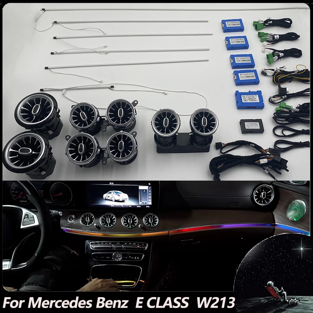 Для Mercedes Benz E-Class W213 2016-2018 64 цвета светящийся в воздуховод рассеянный свет W213 цветной атмосферсветильник с режимом приветствия
Для Mercedes Benz E-Class W213 2016-2018 64 цвета светящийся в воздуховод рассеянный свет W213 цветной атмосферсветильник с режимом приветствия