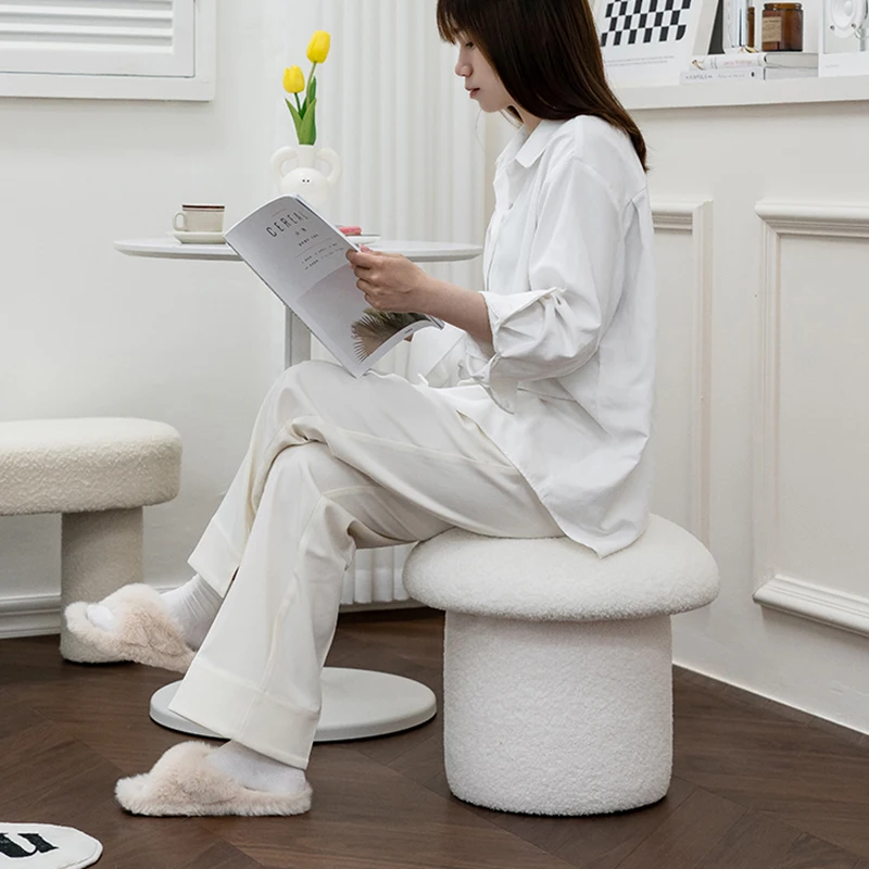 MOMO Nordic Creative Mushroom Sofa Stool Living Room Home Soft Seat Round Stool Door Simple Shoe Changing Stool
MOMO Nordic Creative Mushroom Sofa Stool Living Room Home Soft Seat Round Stool Door Simple Shoe Changing Stool