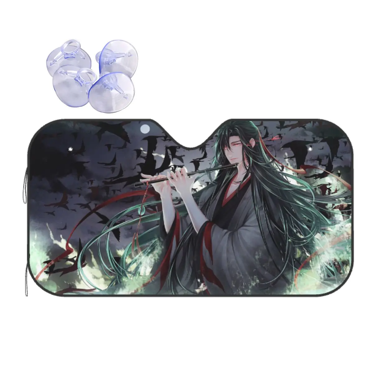 Wei WuXian Anime Mo Dao Zu Shi Fold-up Sunshade Windscreen 76x140cm Foils Car Sunshade Blinds
Wei WuXian Anime Mo Dao Zu Shi Fold-up Sunshade Windscreen 76x140cm Foils Car Sunshade Blinds
