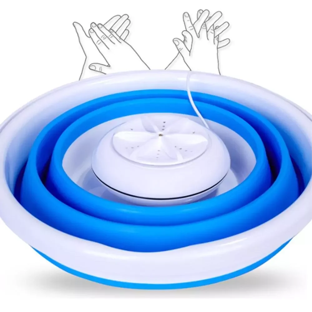 5L Folding Washing Machine Ultrasonic Turbo Mini Washing Machine Mini Socks And Panties Cleaning Artifact
5L Folding Washing Machine Ultrasonic Turbo Mini Washing Machine Mini Socks And Panties Cleaning Artifact