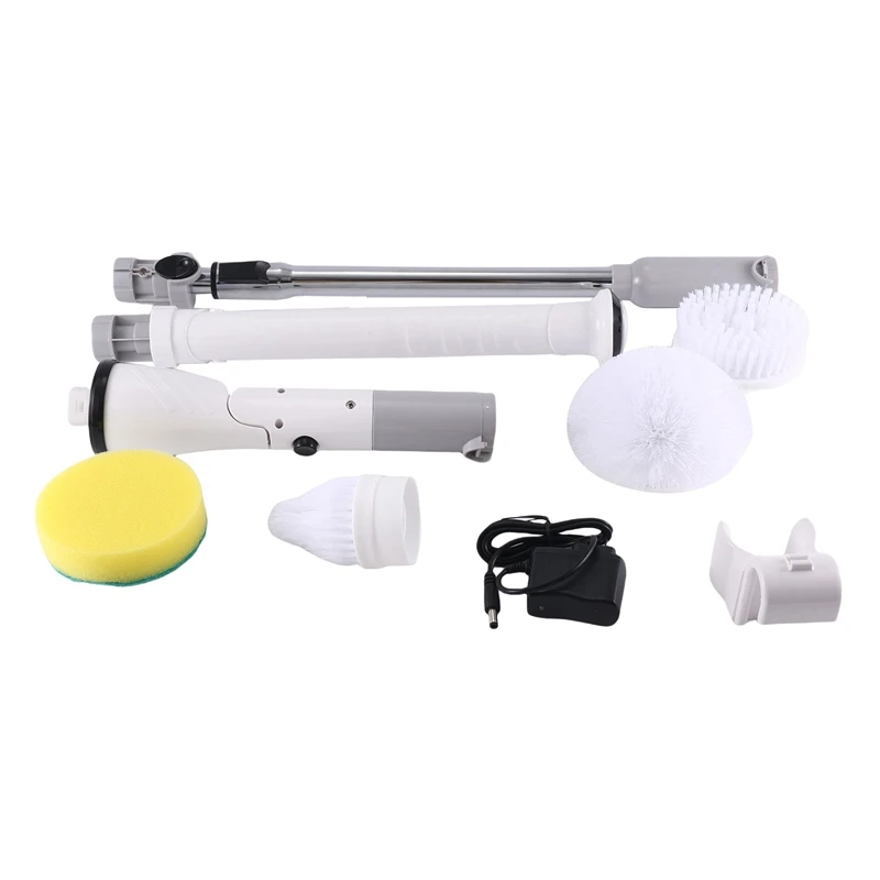 Electric Spin Scrubber, Shower Cleaning Brush Adjustable Extension Arm, Cordless Cleaning Brush For Shower US Plug
Electric Spin Scrubber, Shower Cleaning Brush Adjustable Extension Arm, Cordless Cleaning Brush For Shower US Plug