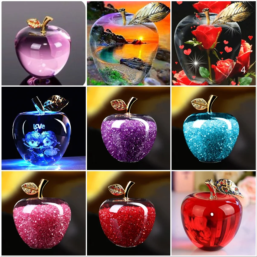 Full square round AB Drill diamond crystal apple 5d Diamond Painting Diamond Embroidery Velvet canvas Decorations For Home
Full square round AB Drill diamond crystal apple 5d Diamond Painting Diamond Embroidery Velvet canvas Decorations For Home