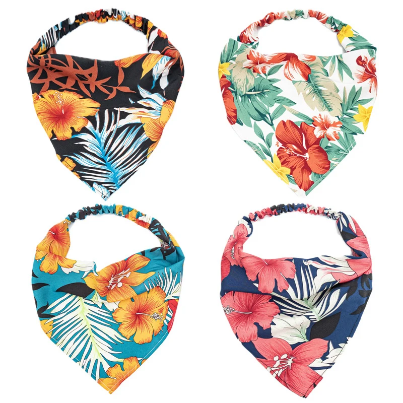 Fashion Bohemia Bandana For Women Elastic Hair Bands Triangle Headscarf Floral Print Head Wrap Scarf Headwear Hair Accessories
Fashion Bohemia Bandana For Women Elastic Hair Bands Triangle Headscarf Floral Print Head Wrap Scarf Headwear Hair Accessories