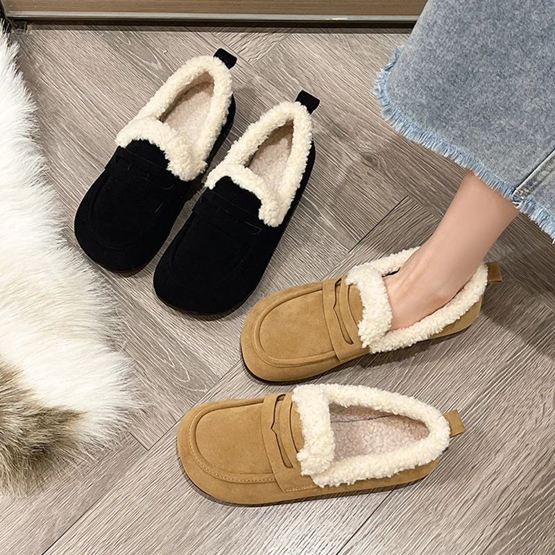 Casual Woman Shoe Female Footwear Autumn Loafers Fur Clogs Platform Slip-on Round Toe Dress Winter Fall Moccasin Creepers Slip O
Casual Woman Shoe Female Footwear Autumn Loafers Fur Clogs Platform Slip-on Round Toe Dress Winter Fall Moccasin Creepers Slip O
